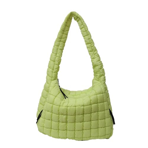 Quilted Tote Bag, Large Lightweight Quilted Bag Puffer Tote Bag Trendy Puffy Purse Hobo Bags for ... | Amazon (US)