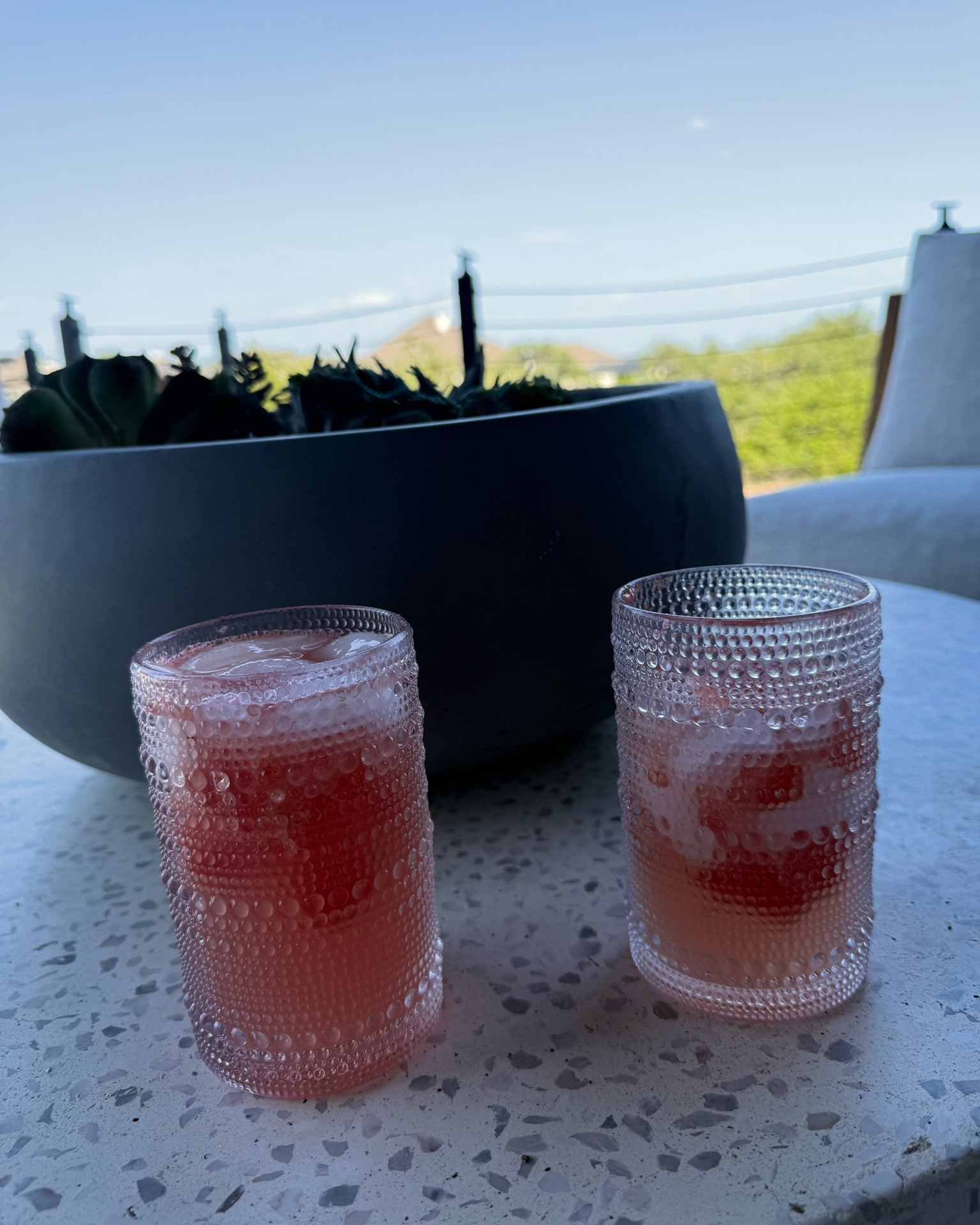Beautiful hobnail glassware!
I also have them in blue/plastic for around the pool area! Both linked😘

#LTKHome #LTKOver40 #LTKstorytime