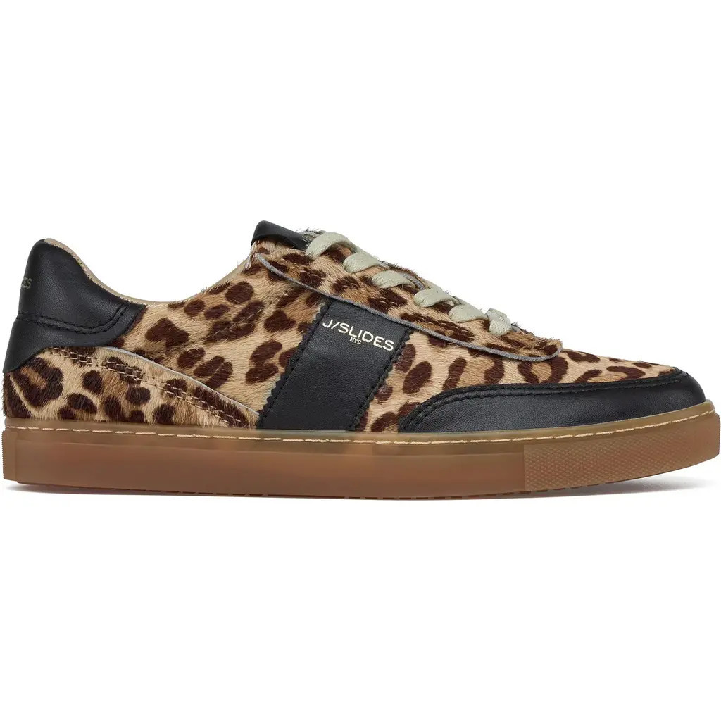JSlides Footwear TINSLEY SNEAKER in Leopard at Nordstrom, Size 10 | Nordstrom