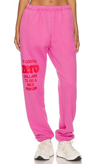 It Costs $0 Sweatpants in Pink | Revolve Clothing (Global)