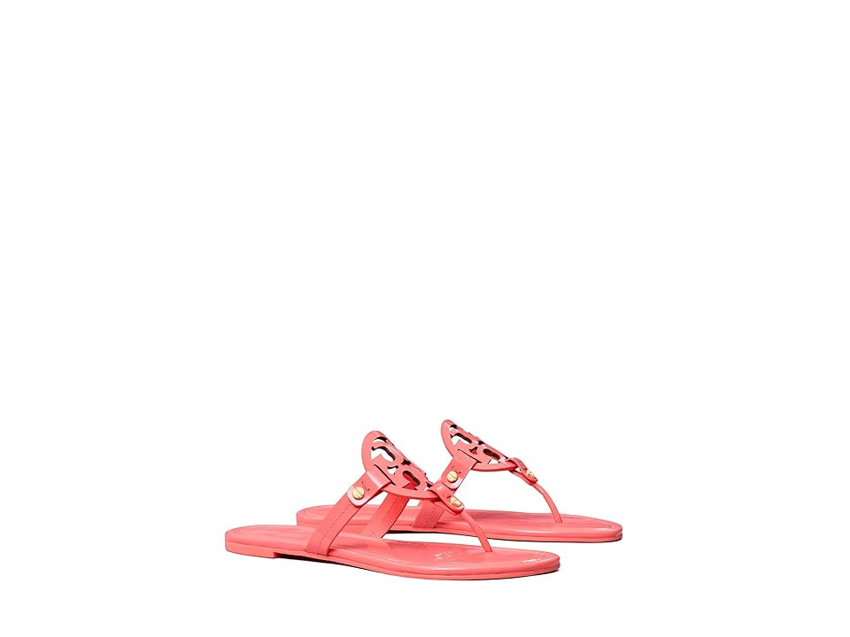 Tory Burch Miller Women's Shoes Coral Crush : 5 M, Leather | Zappos