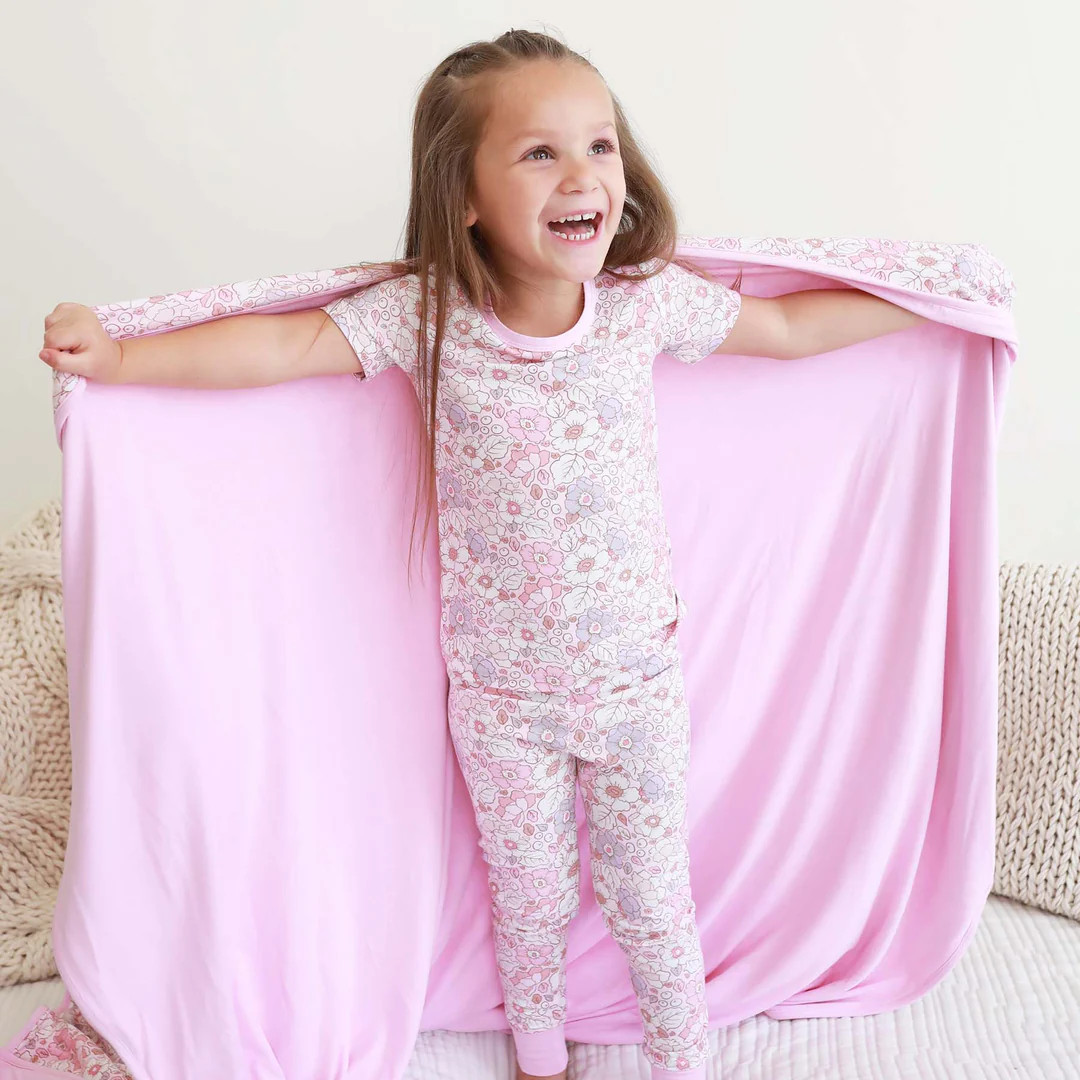 Penelope's Poppies Two Piece Pajama Set | Caden Lane