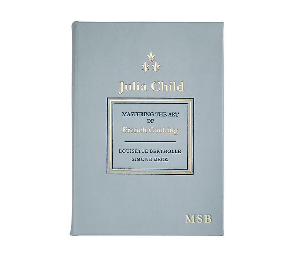 Leather Julia Child Coffee Table Book | Pottery Barn (US)