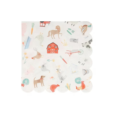 Meri Meri On The Farm Large Napkins | Target