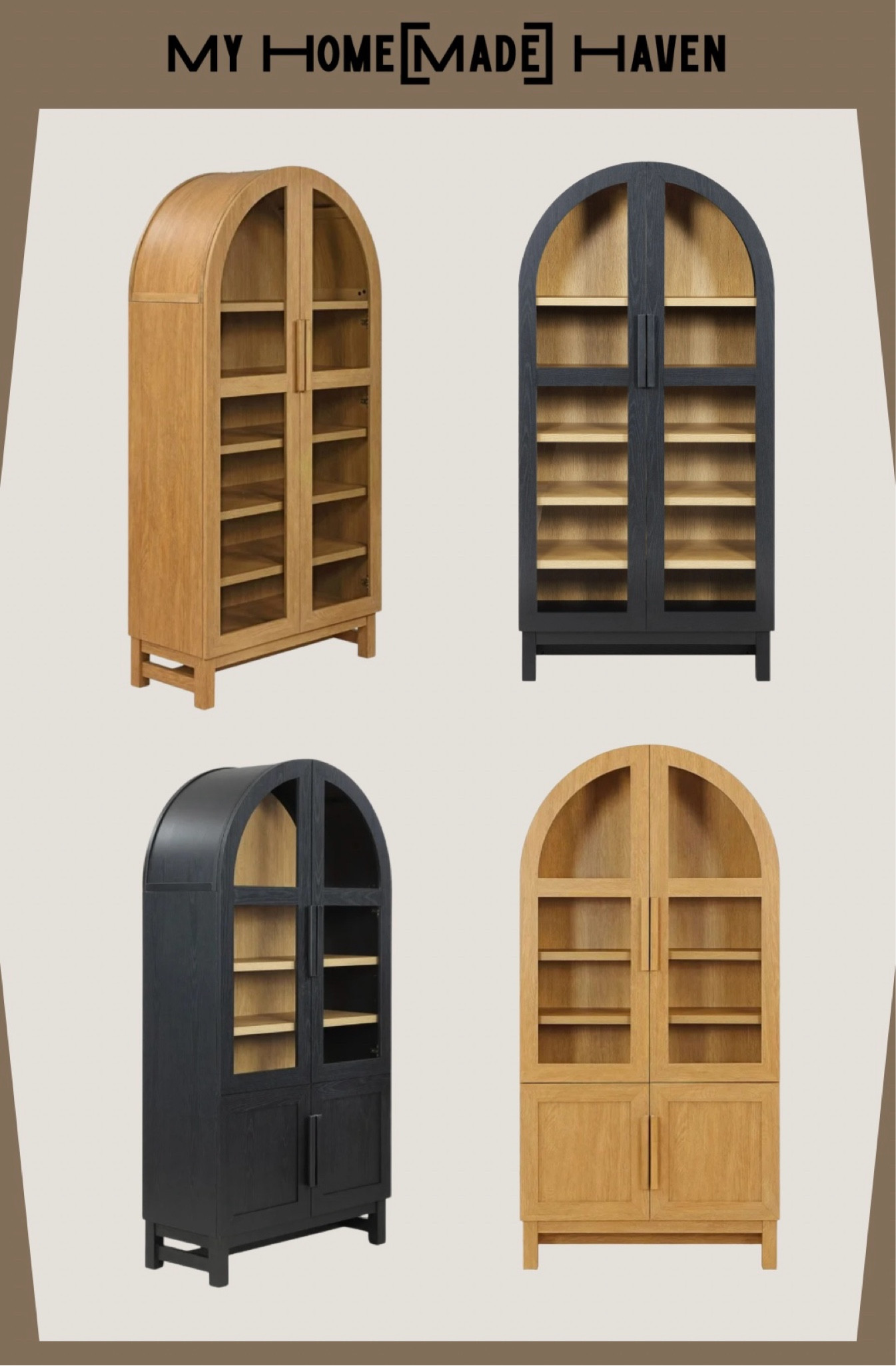 Arched cabinets from Walmart - all priced at $398!!!

#LTKHome