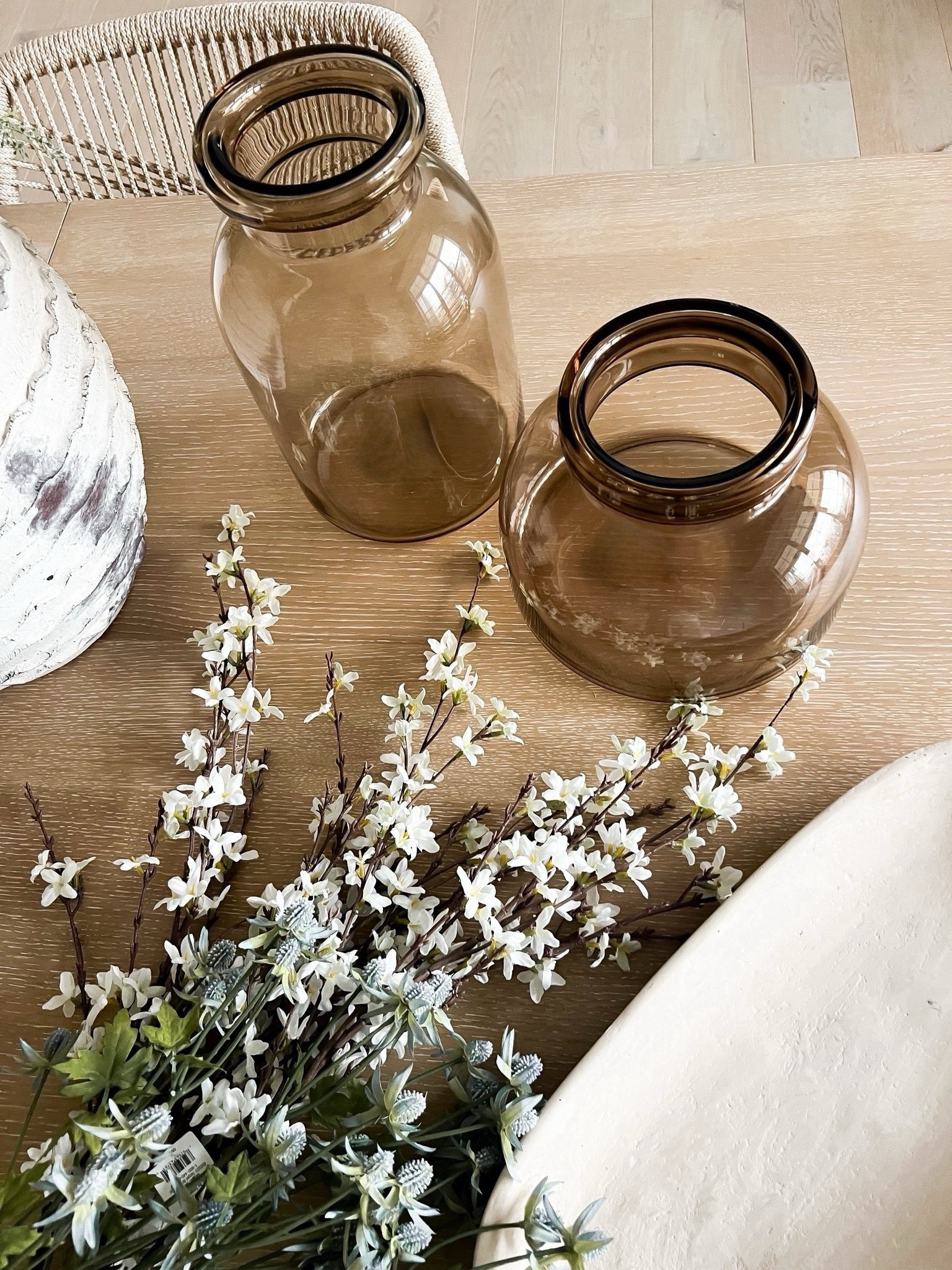 Target home decor, brown glass vase, amber vase, spring faux florals, target faux florals, hearth and hand spring florals, spring decor, neutral decor, target home 



#LTKfindsunder50 #LTKSeasonal #LTKhome