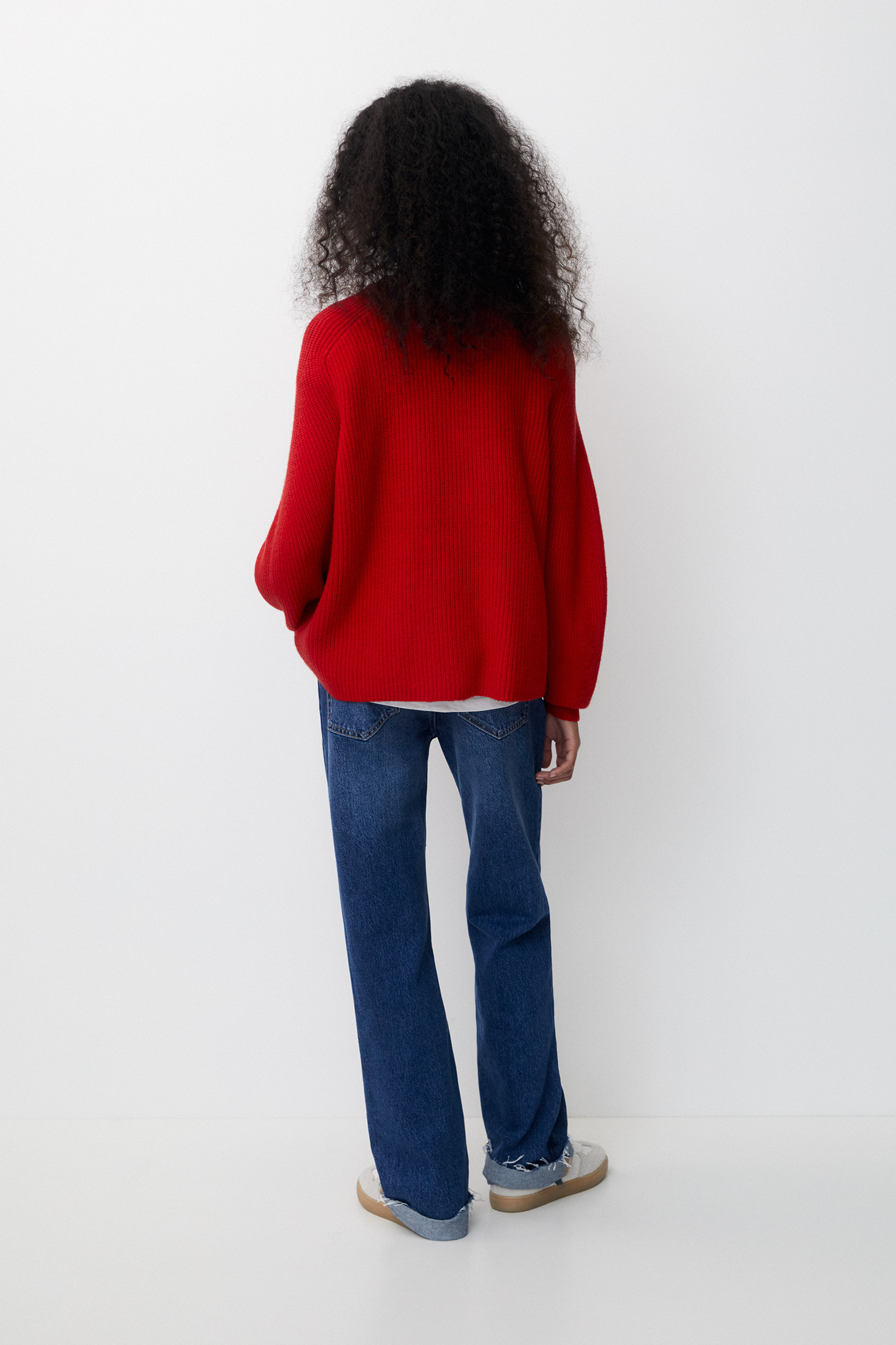 Purl knit jumper | PULL and BEAR UK