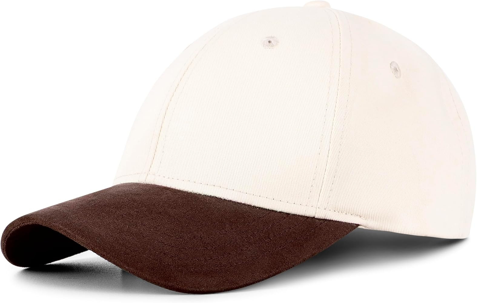 Mens Cap, Plain Baseball Cap, 100% Cotton, Adjustable Size, Casual Hat, Two Tone Color Combinatio... | Amazon (US)