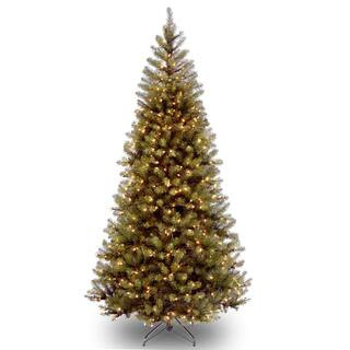 6.5 ft. Aspen Spruce Artificial Christmas Tree with Clear Lights | The Home Depot
