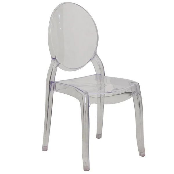 Large Transparent Ghost Chair | Bed Bath & Beyond