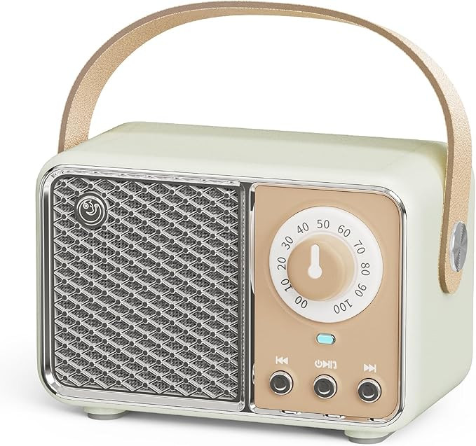 Dosmix Retro Bluetooth Speaker, Vintage Decor, Wireless Bluetooth Speakers, Cute Old Fashion Styl... | Amazon (US)