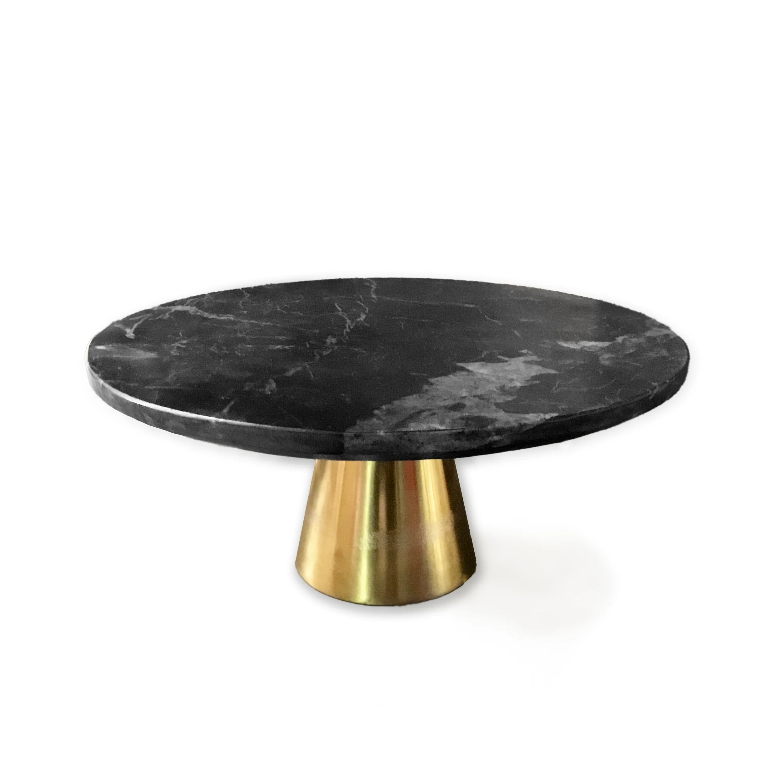 Black Marble Cake Stands | Modern Locke
