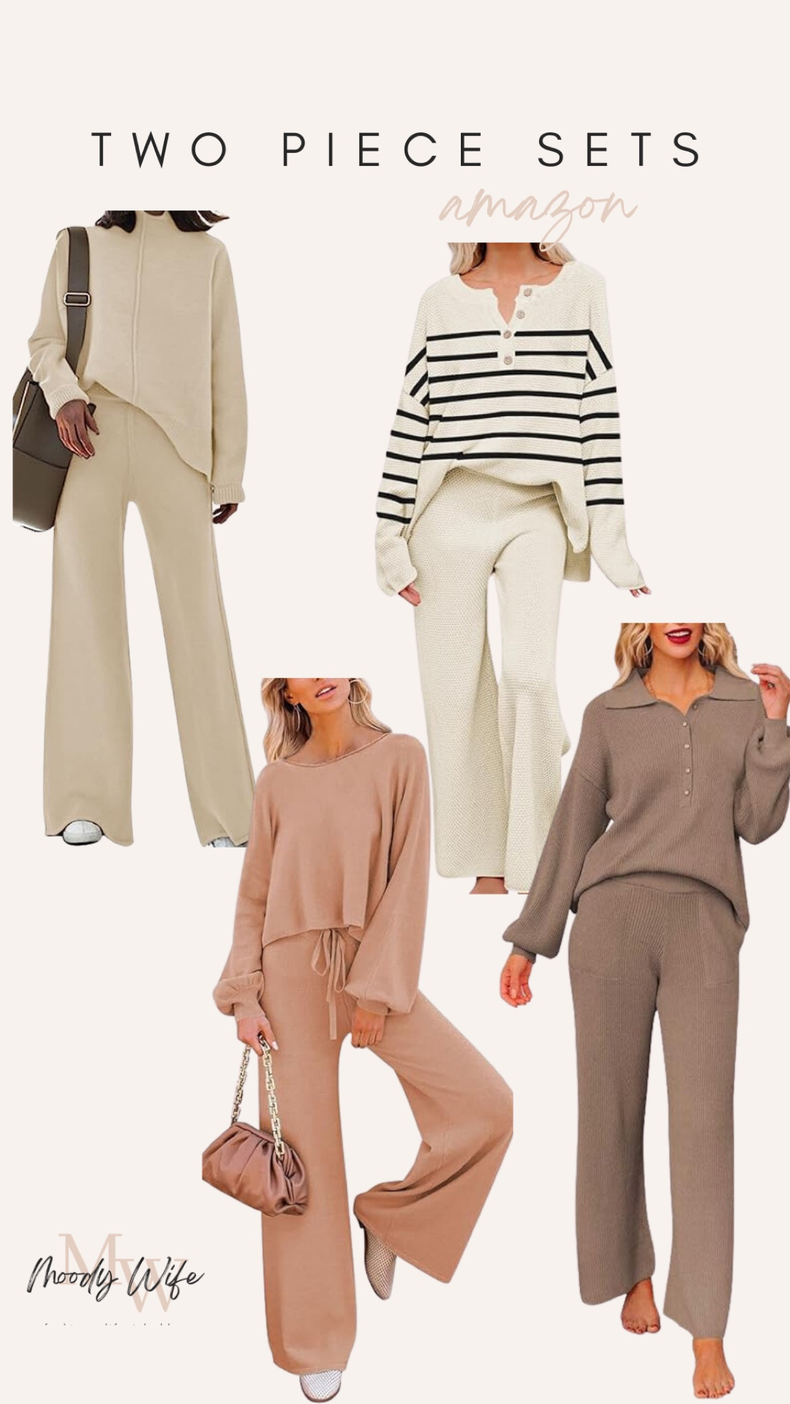 Two piece lounge sets that are perfect for new moms! 🤍 All are affordable options from Amazon.  Comfortable, casual, & cozy new mom style options! 

#newmomstyle #comfyloungesets #twopiecesets #postpartum #amazonfinds 

#LTKfindsunder100 #LTKstyletip #LTKsalealert