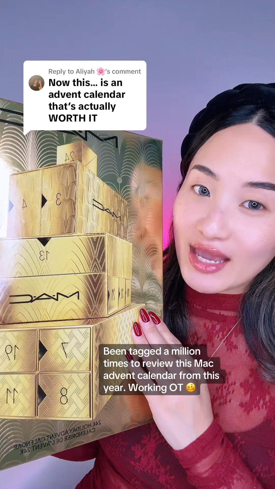 MAC Advent Calendar 

#LTKBeauty #LTKHoliday #LTKGiftGuide