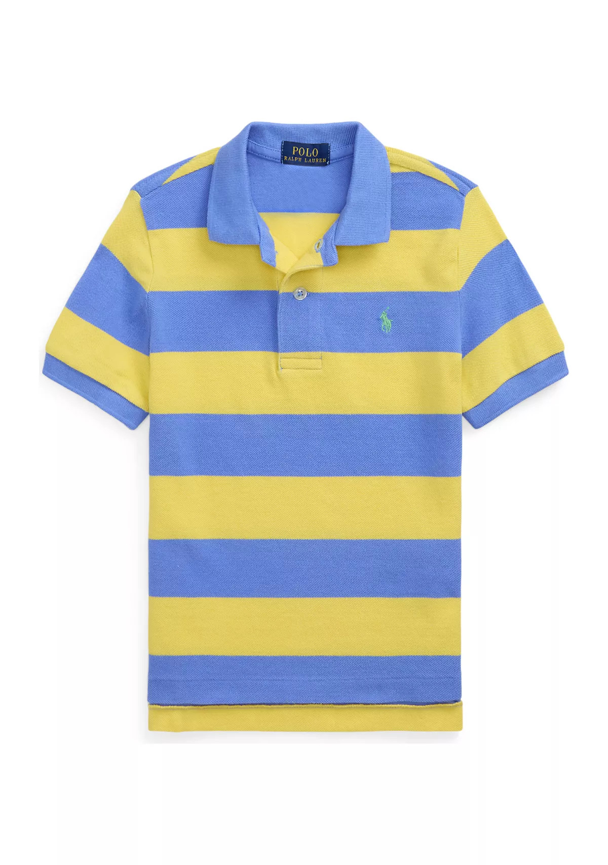 Ralph Lauren ChildrenswearBoys 2-7 Striped Cotton Mesh Polo Shirt | Belk