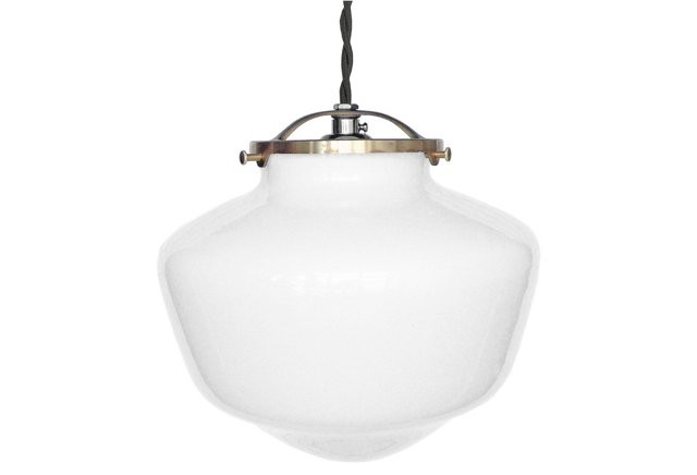 Girard Pendant, Glass/Brass | One Kings Lane