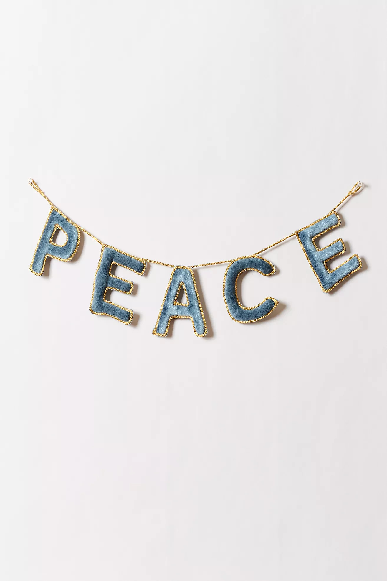 Farmhouse Pottery Holiday Greeting Garland | Anthropologie (US)