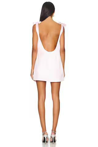 Chiara Mini Dress in Ballet Pink | Revolve Clothing (Global)