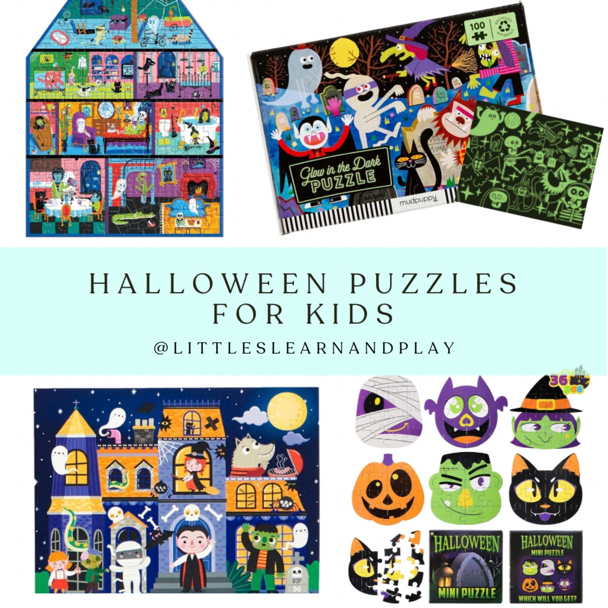 Spooky Cute Halloween Puzzles for Kids

#LTKKids #LTKSeasonal #LTKFamily