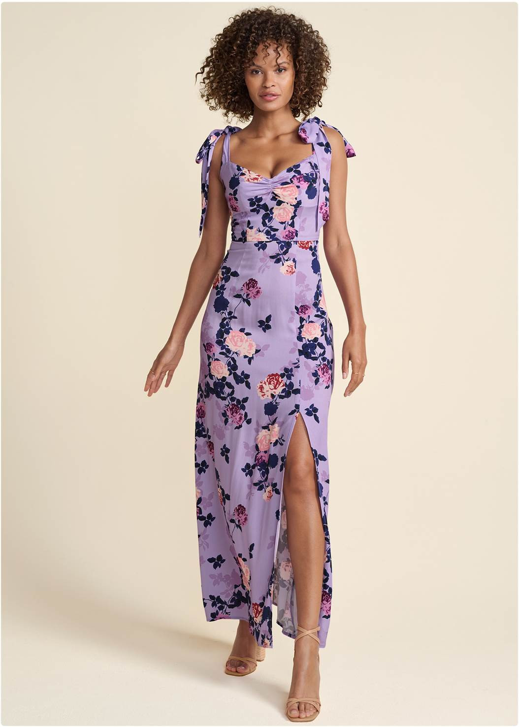 Tie Shoulder Maxi Dress | VENUS