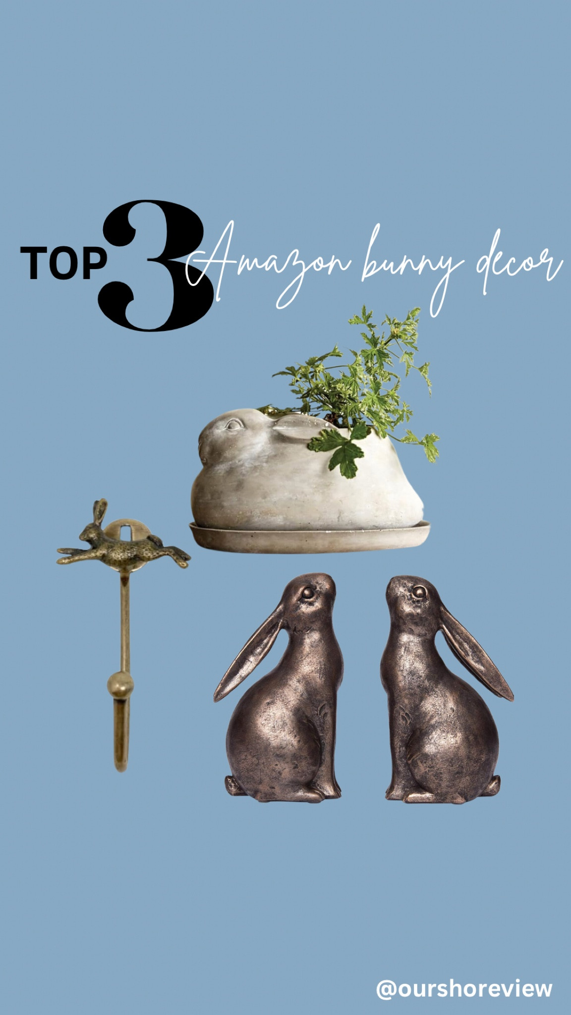 sophisticated Easter decor, Easter decorations, designer approved Easter decor, Easter decorating, bunny bookends, bunny planter, bunny hook, brass bookends, Amazon home, Amazon finds

#LTKhome #LTKSeasonal