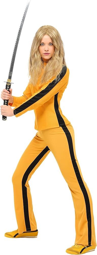 Women's Kill Bill Beatrix Kiddo Costume Authentic Kill Bill The Bride Costume | Amazon (US)