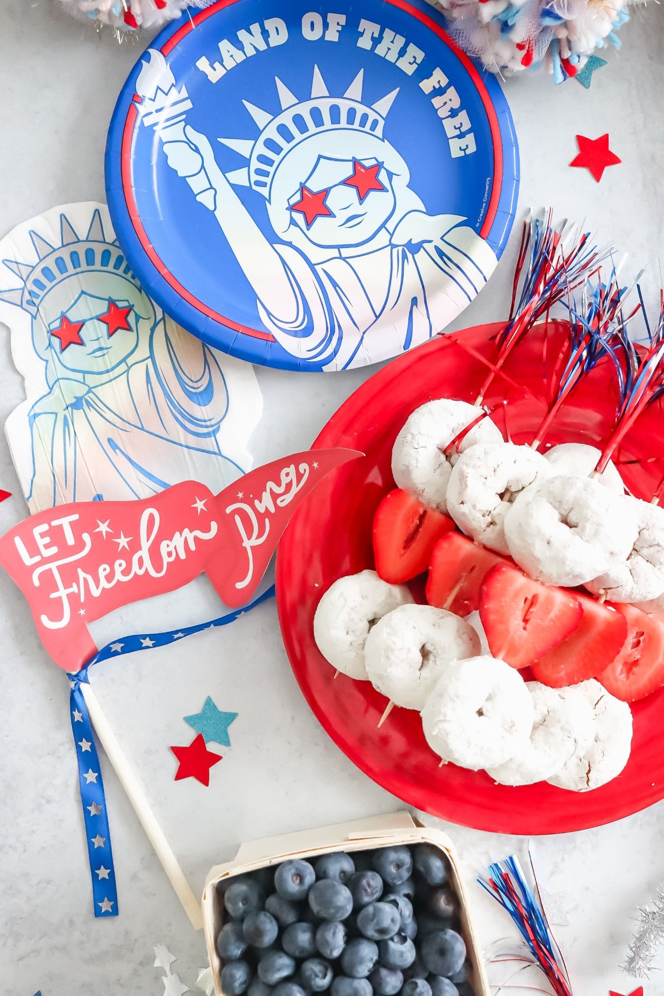 Easy Red, White & Blue Breakfast ideas for 4th of July 

Fourth of July party / patriotic party / Walmart / Amazon finds / Independence Day / the letter Vee 

#LTKSeasonal #LTKFamily #LTKParties