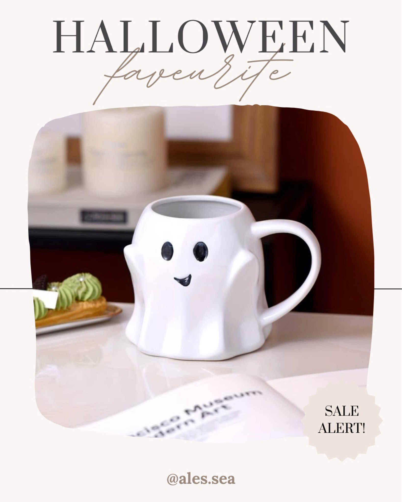 Ceramic Ghost Halloween Coffee Mug Halloween Novelty Water - Temu