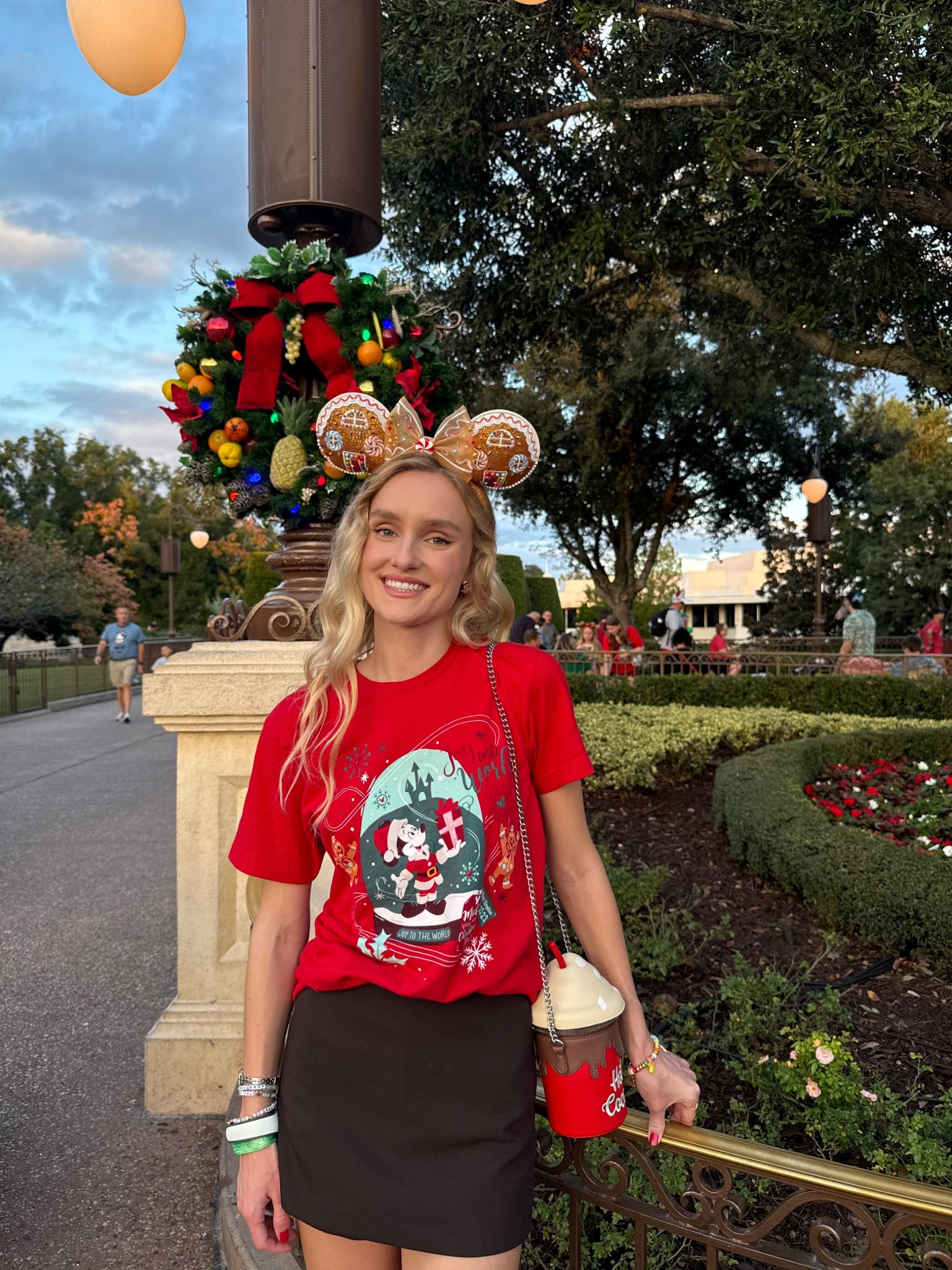 Gingerbread Mickey ears & accessories from BaubleBar!🎅🏼 everything I wore at Disney world✨

#LTKHoliday #LTKSeasonal