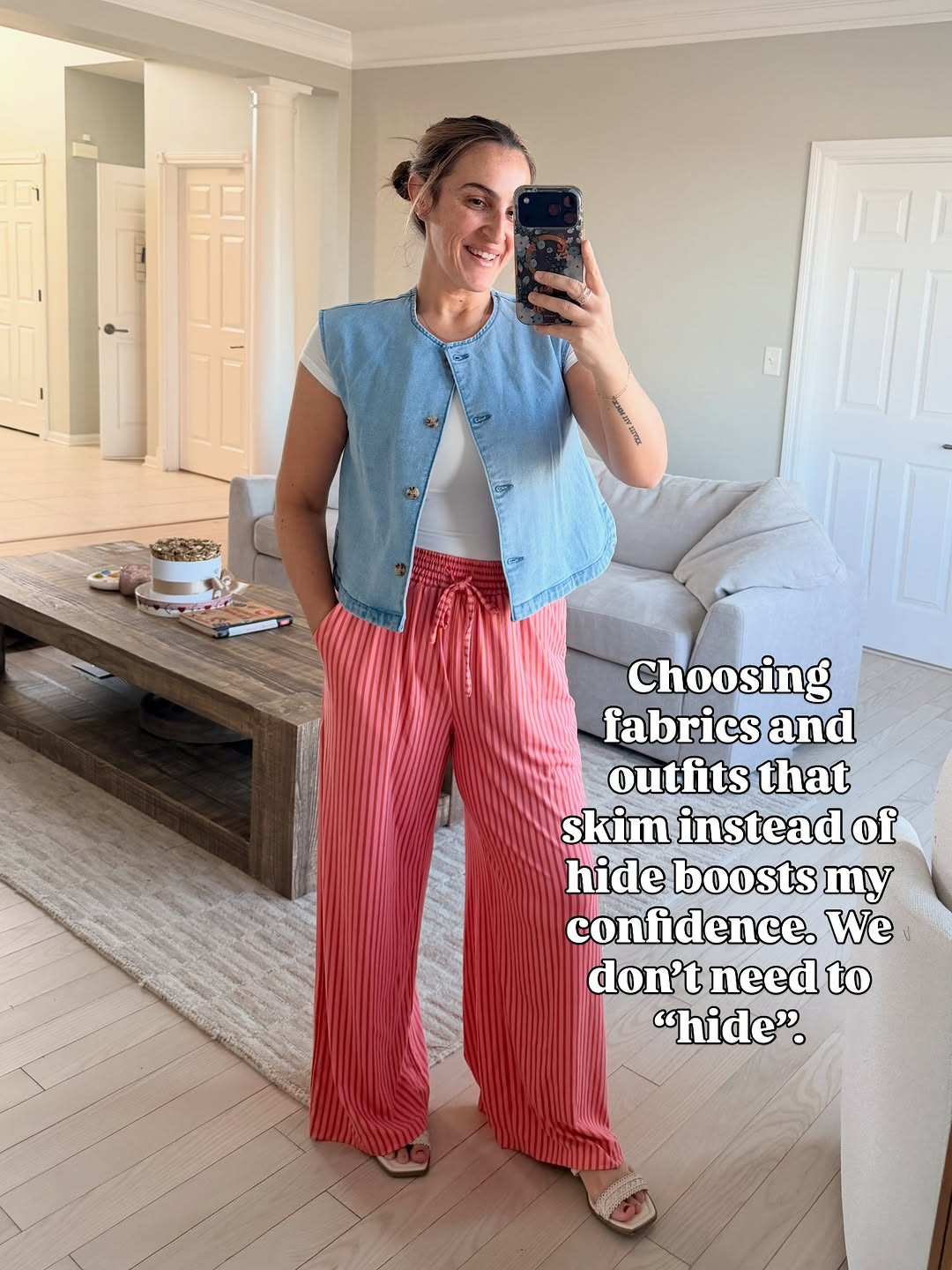 Casual and still put together is my vibe, and you will see me living in pants like this all summer!
Wearing a medium in all 

 #LTKootd #LTKmomlife #LTKMidsize