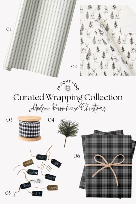 Looking to curate a beautiful gift wrap collection? I’m pulling together some ideas for wrapping paper, ribbon, and gift tag combinations to get a curated Christmas look. 

#LTKGiftGuide #LTKhome #LTKHoliday