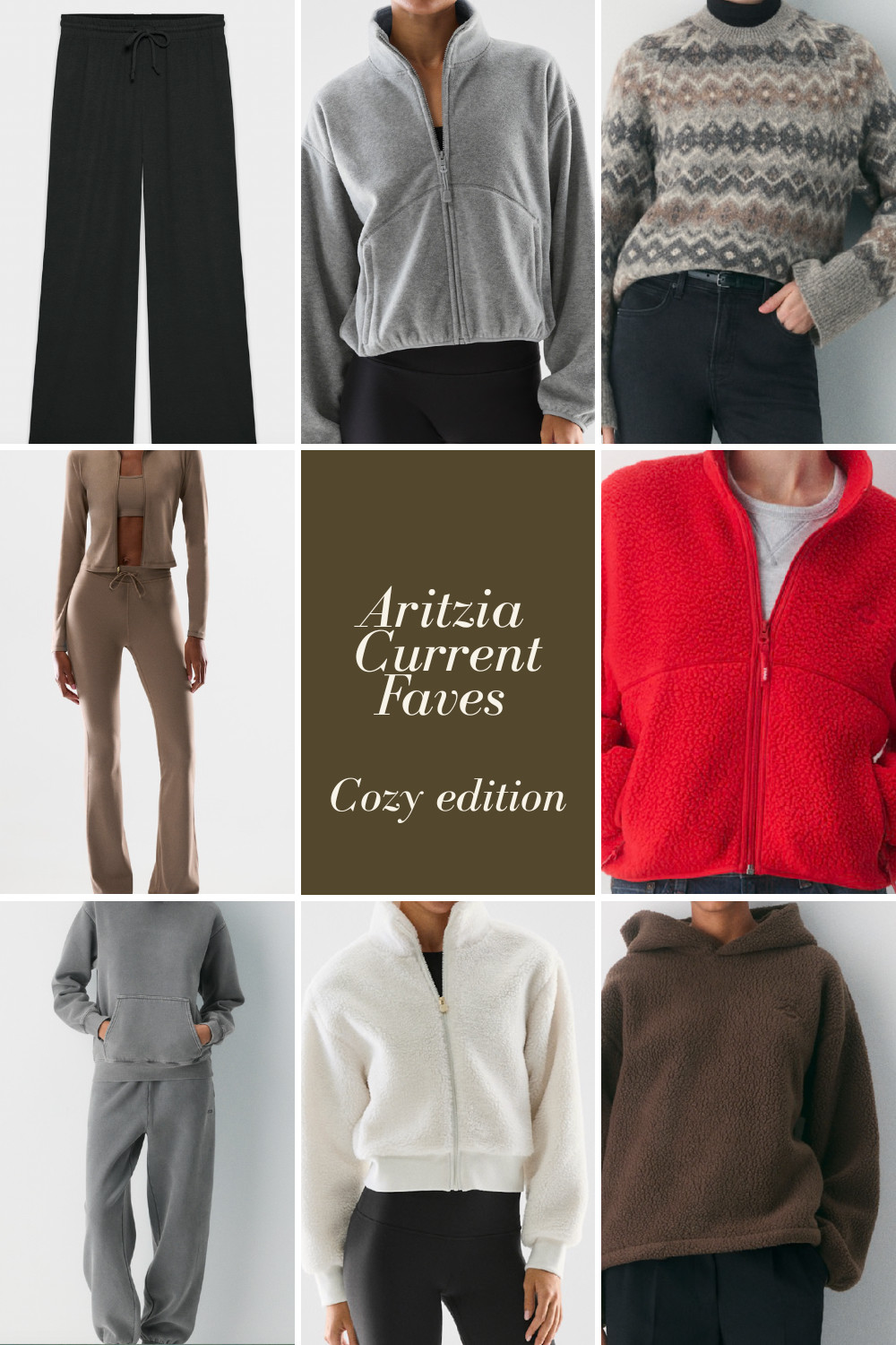 Aritzia App is now here - 20% off your first in app purchase of $125 or more !

All my current COZY favourites linked here.  

 

#LTKcanada #LTKsale #LTKmaternity