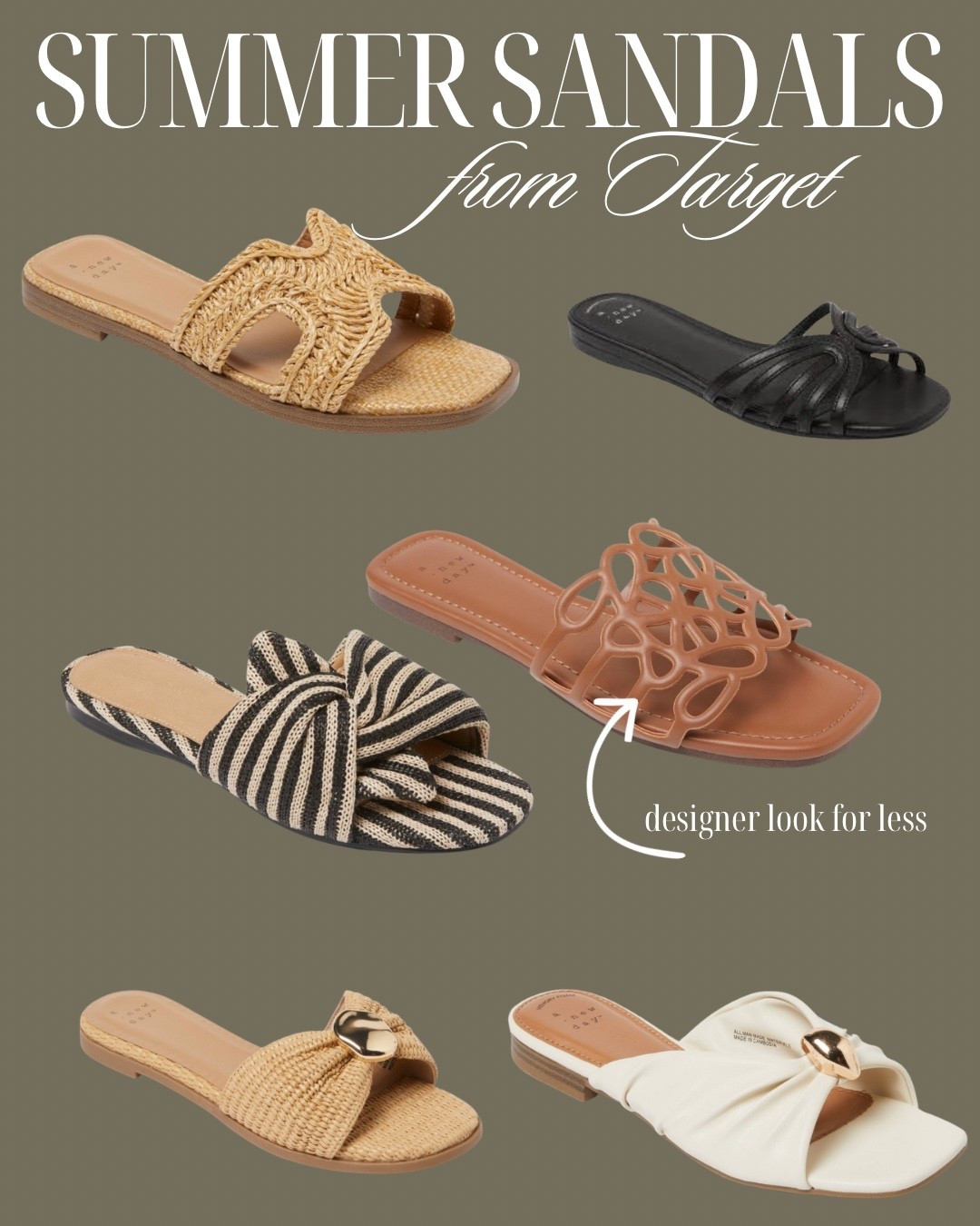 Target summer sandals