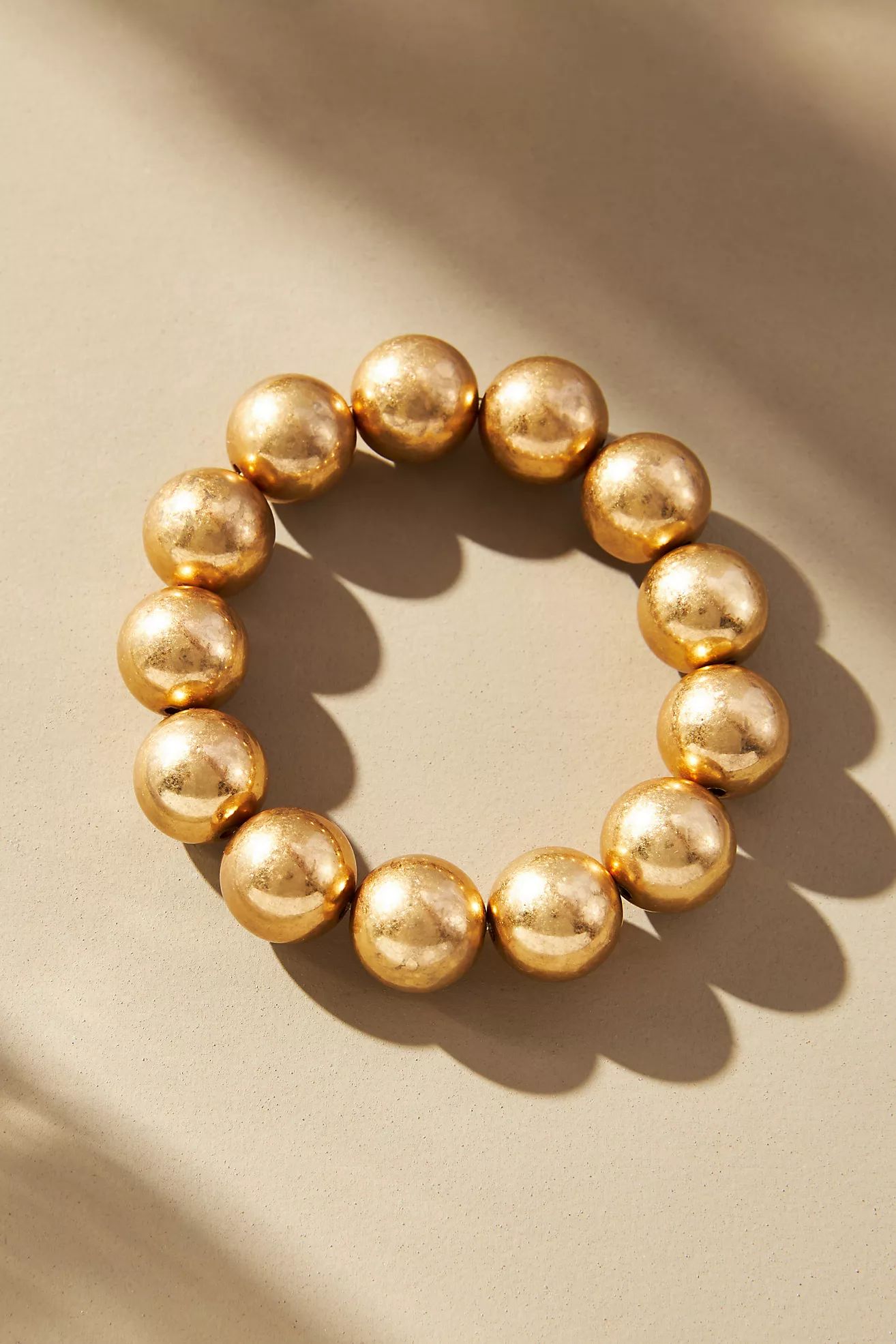 Gold Beaded Bracelet | Anthropologie (US)