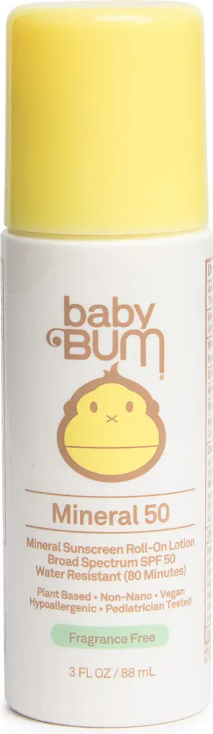 Mineral Sunscreen Roll-on Lotion SPF 50 - 3 oz. | Nordstrom Rack