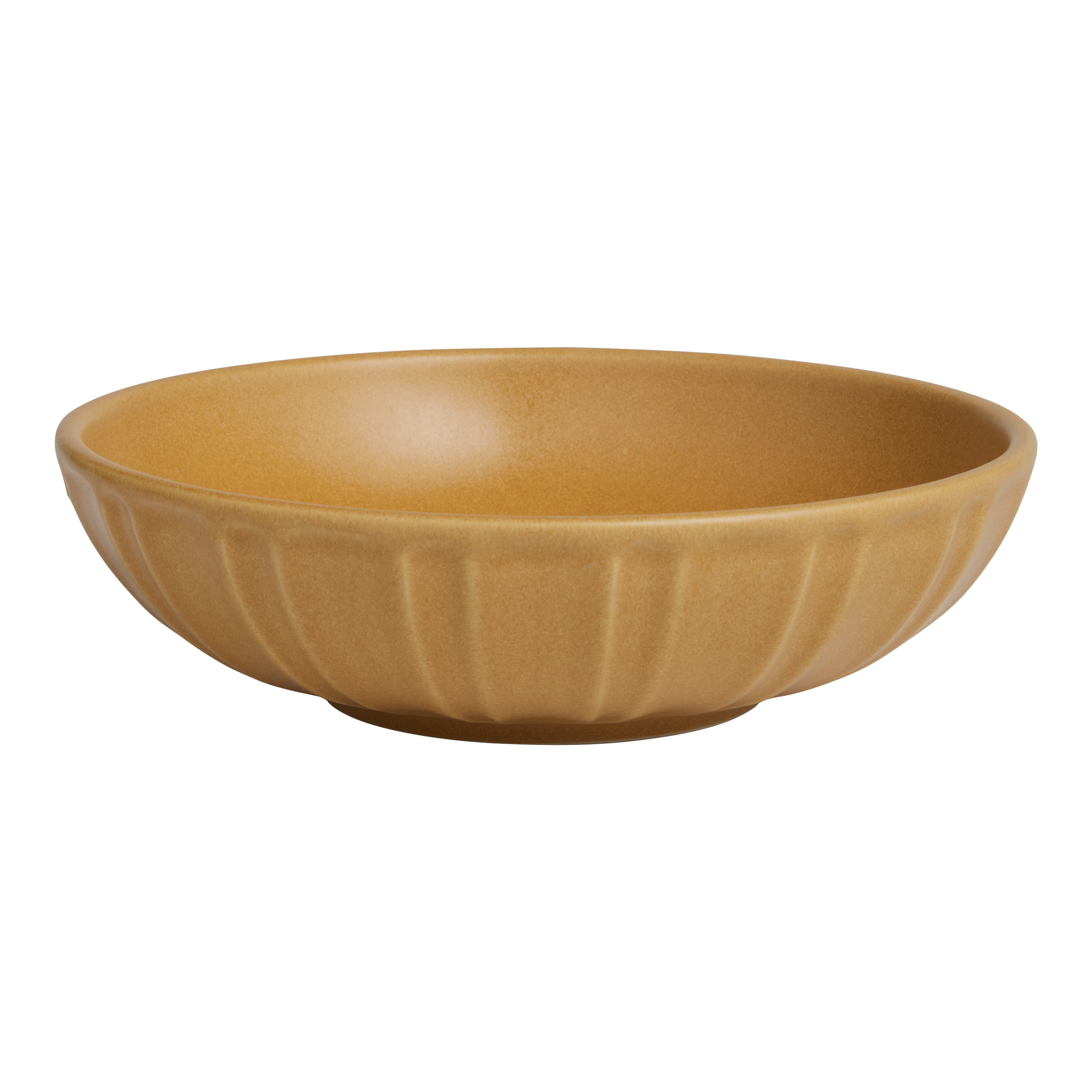 Cortado Fluted Low Bowl | World Market