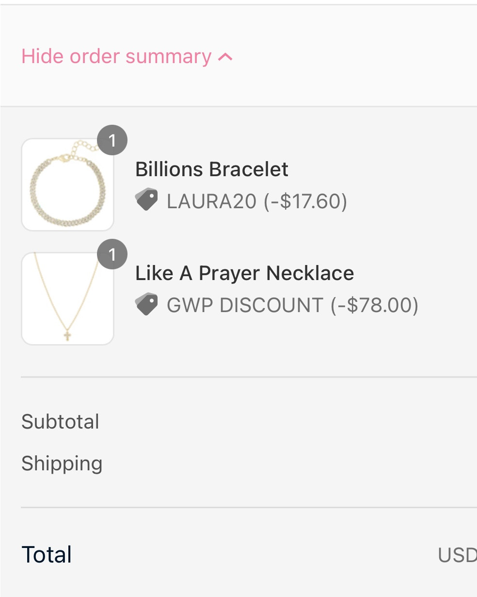 I just bought a bracelet I have been eyeing for a while and today I got 20% off and a free necklace worth $78! Use code: Laura20 (Laura Beverlin) 💫

#LTKSaleAlert #LTKStyleTip