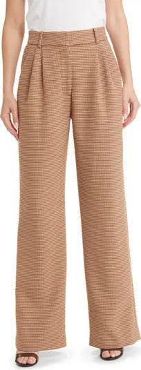 Favorite Daughter Favorite Houndstooth Wide Leg Pants | Nordstrom | Nordstrom