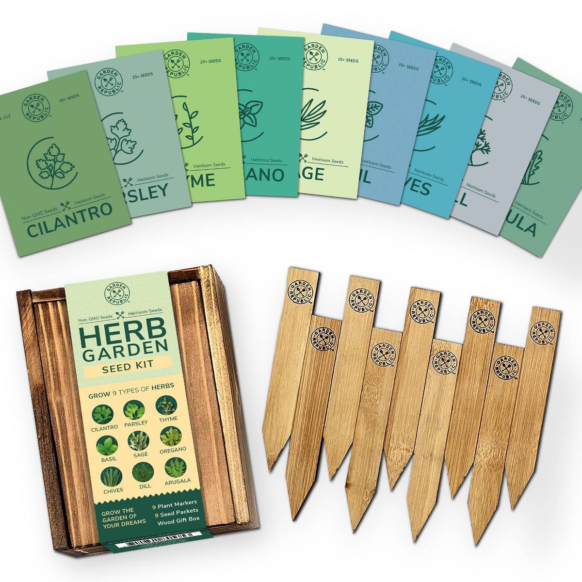 Garden Republic Herb Garden Seed Kit | Target