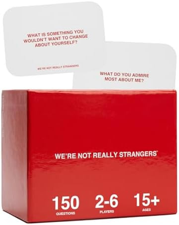 WE'RE NOT REALLY STRANGERS Card Game - 150 Conversation Cards for Adults, Teens, Couples, & Stran... | Amazon (US)