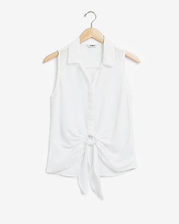Tie Front Tank | Express