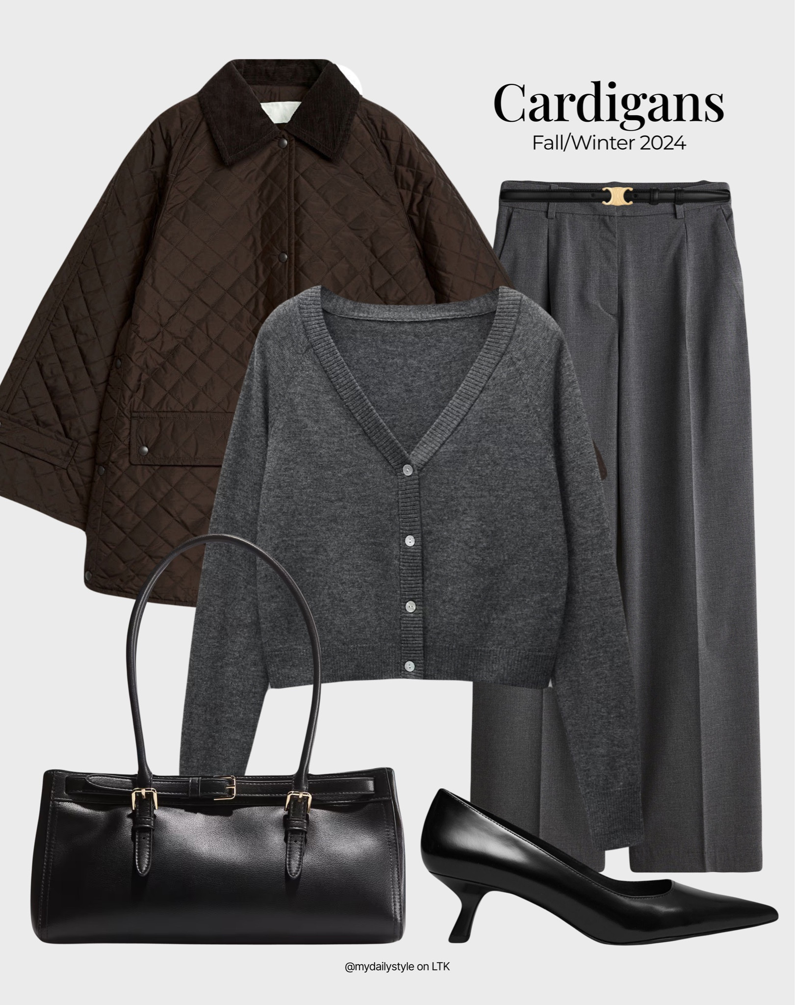 Cardigan styling for your transitional fall looks 🖤

Check out more styling ideas in my profile. 

Tags: knit cardigan, mohair cardigan, fall style, pre-fall, autumn style, fall outfit, autumn outfit, fall fashion, autumn fashion, easy styling, simple everyday look, chic & basic outfit, Parisian look, casual outfit, capsule wardrobe, office look, brunch style, high street. 


#LTKstyletip #LTKautumn #FashionMonth