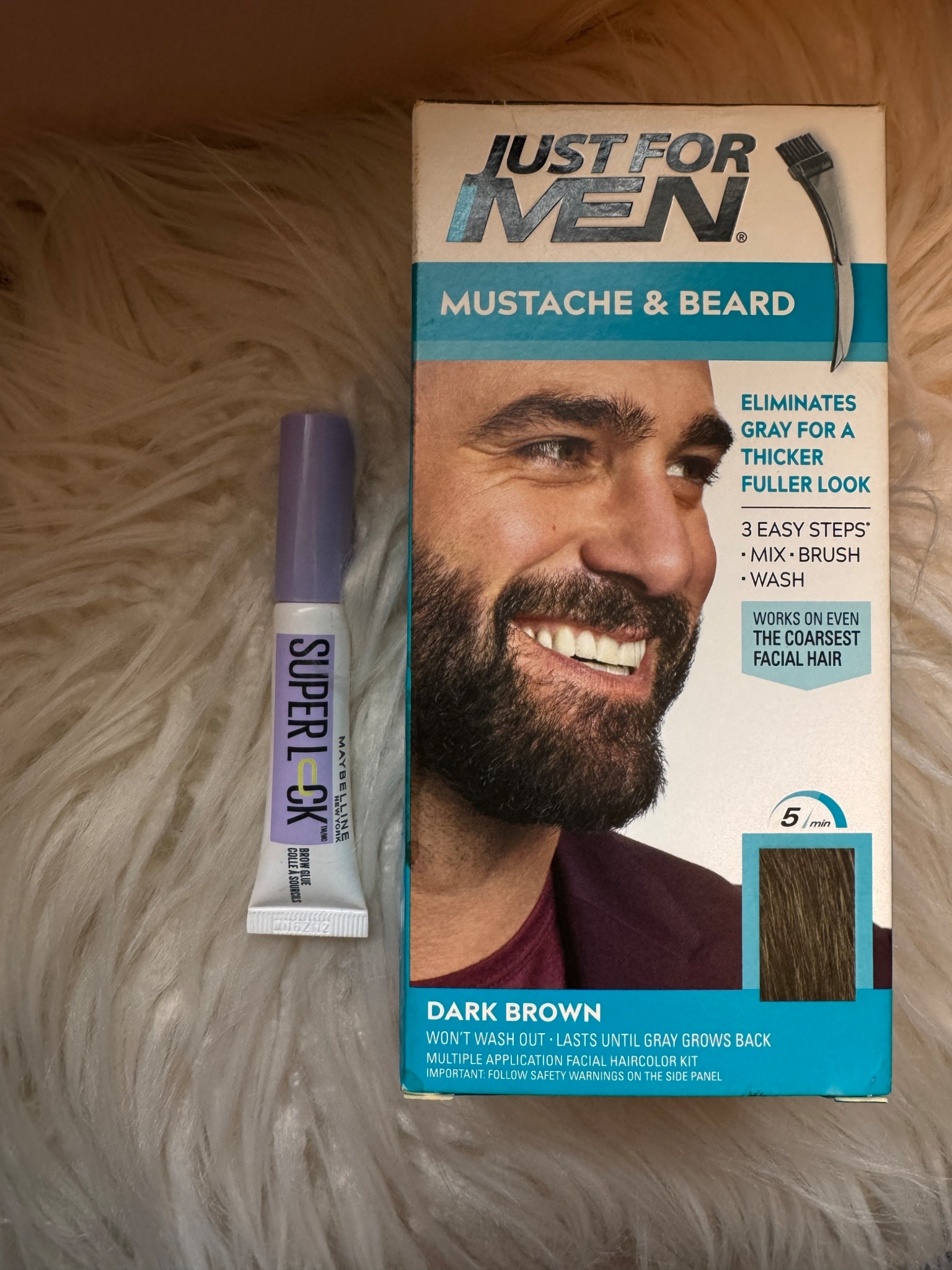 Eyebrow tint, eyebrow clear gel