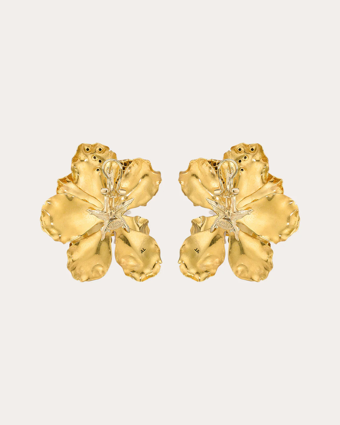 Synthetic Yellow Sapphire Rio de Soleil Stud Earrings | Olivela