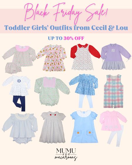 These cute toddler girl outfits are on sale now! 

#toddleroutfitinspo #blackfridaysale #toddleroutfitsets #toddlerlooks

#LTKstyletip #LTKsalealert #LTKkids