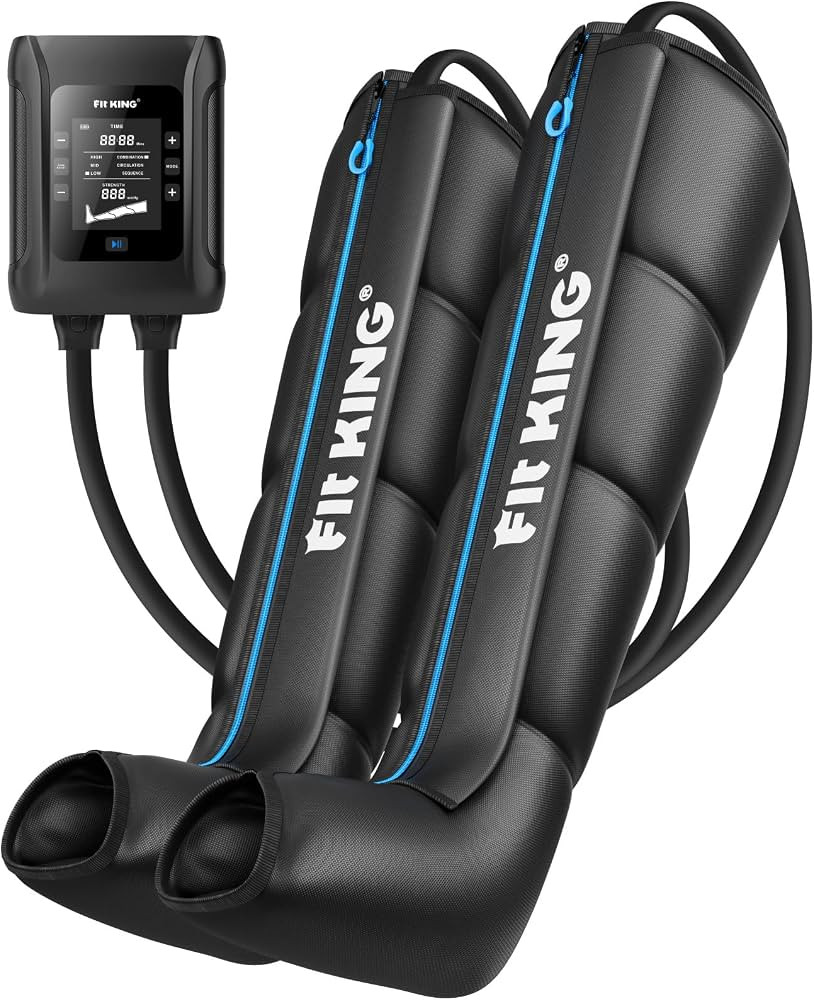 FIT KING Air Compression Leg Massager Recovery System Cordless S | Amazon (US)