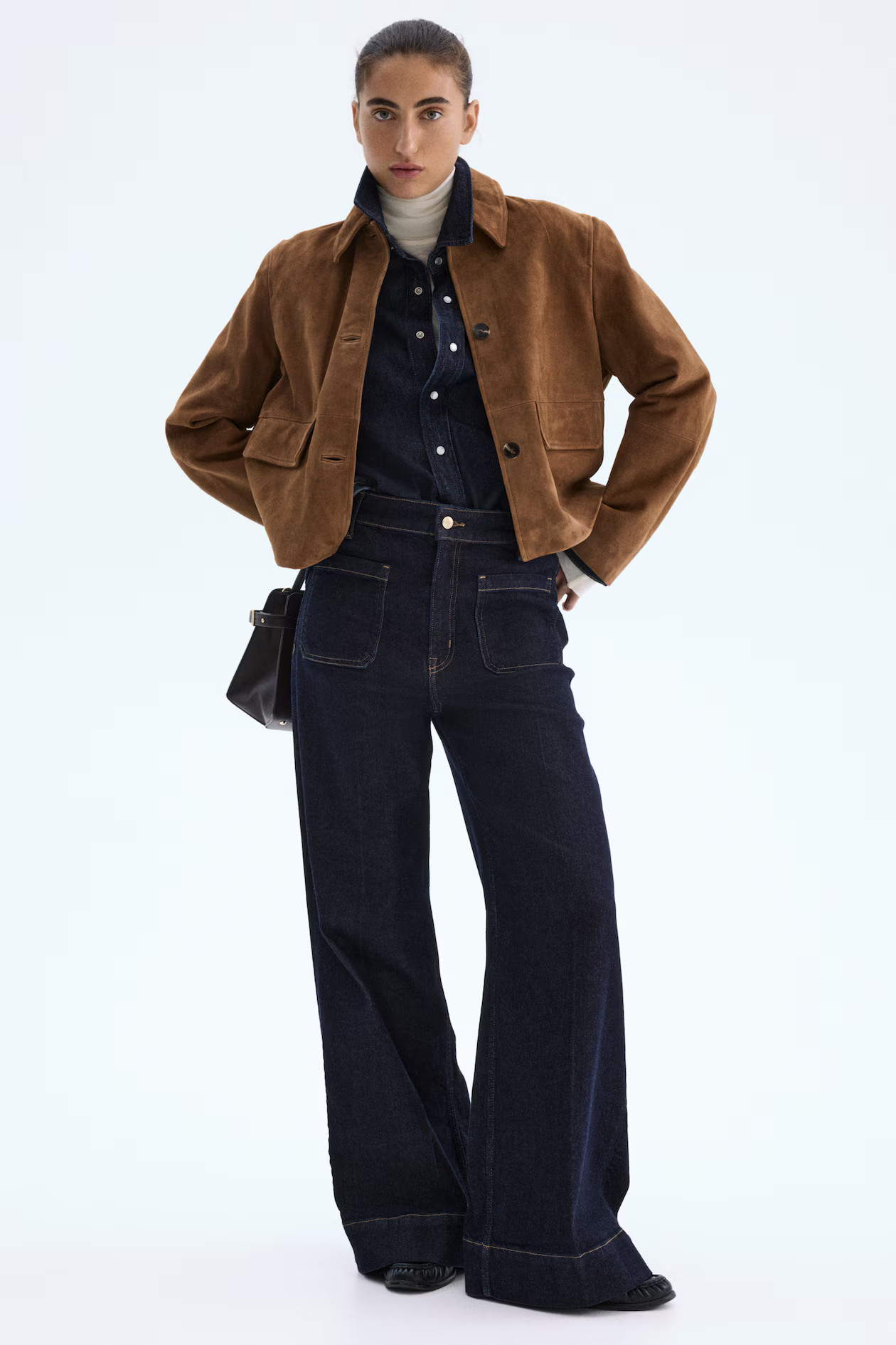 Wide High Jeans | H&M (US + CA)