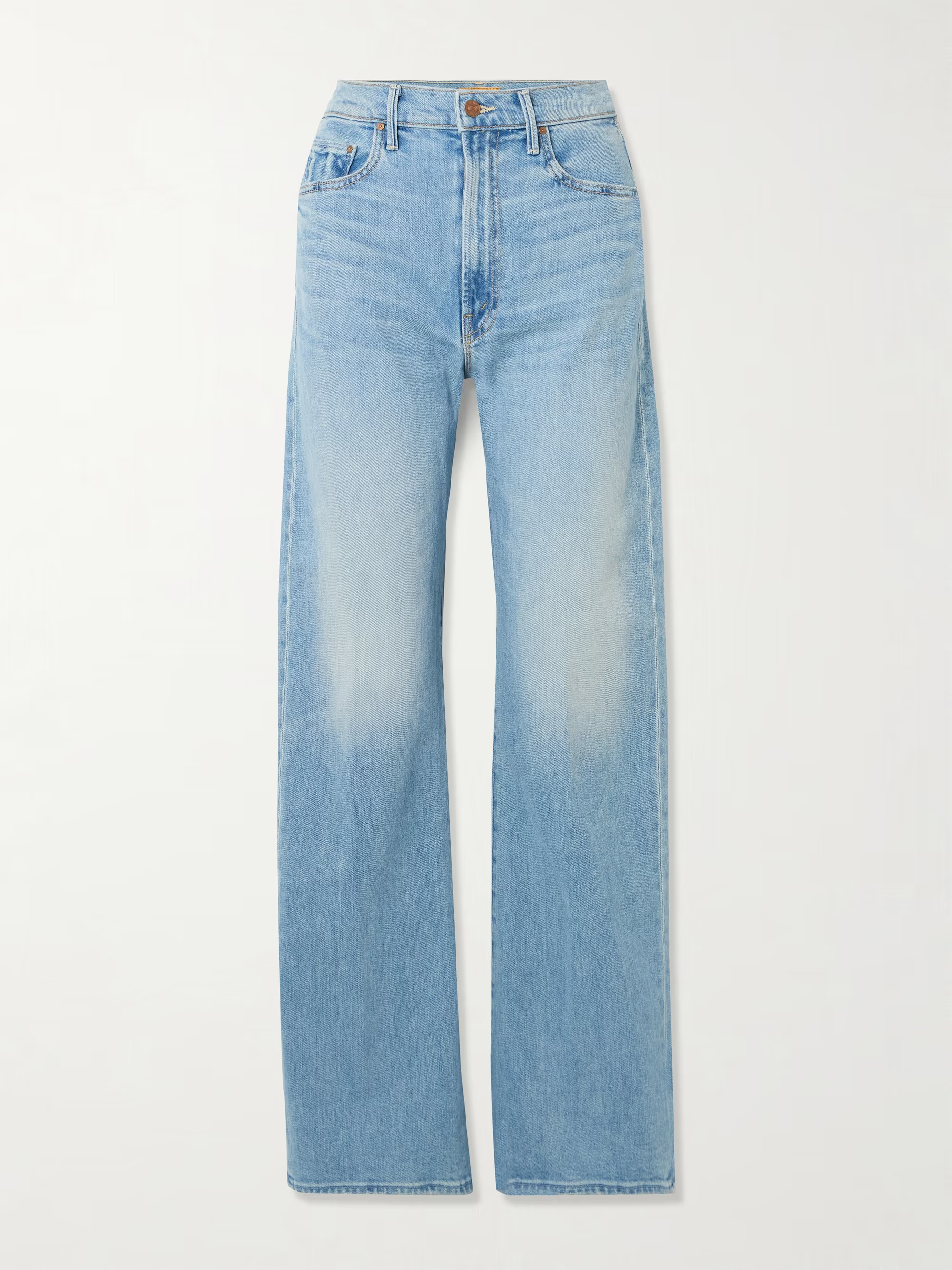 The Lasso Sneak high-rise wide-leg jeans | NET-A-PORTER (US)