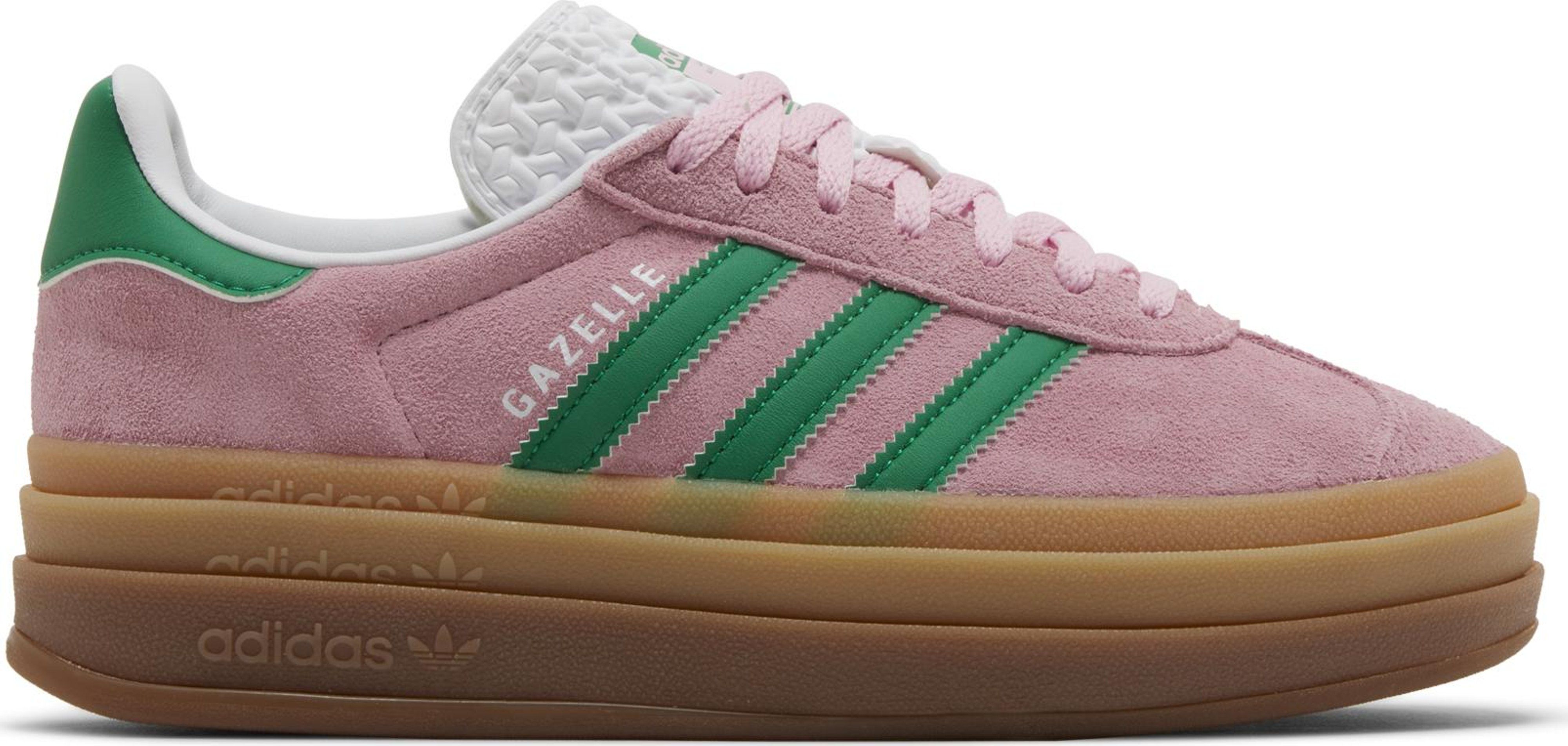 Wmns Gazelle Bold 'True Pink Green' | GOAT