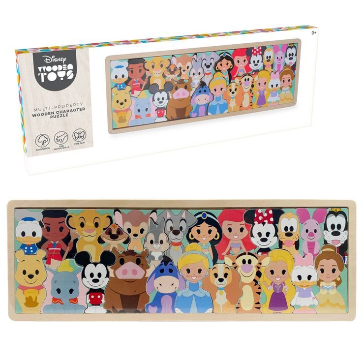 Disney Wooden Toys Character Puzzle - 25pc | Target